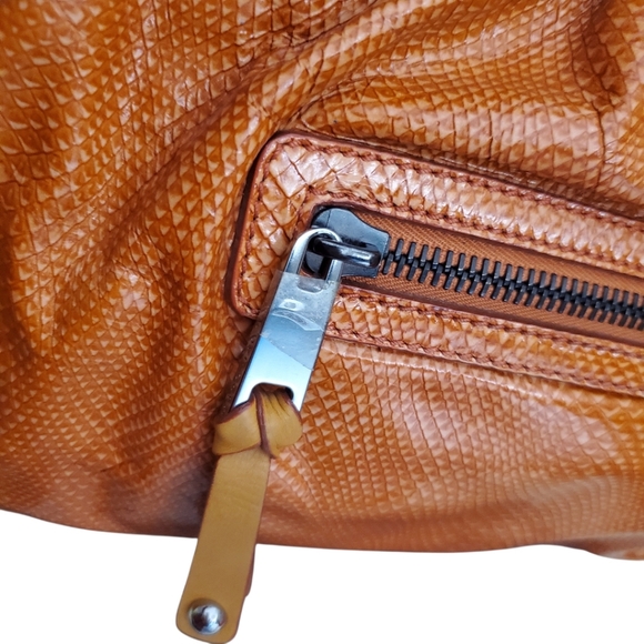 MARC JACOBS Stam CECILIA Embossed SNAKESKIN Two-way Crossbody Top Handle Handbag - Picture 17 of 17